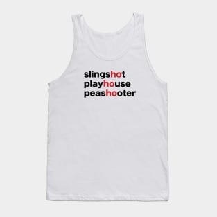 Holiday Scrabble Words - design no. 4 Tank Top